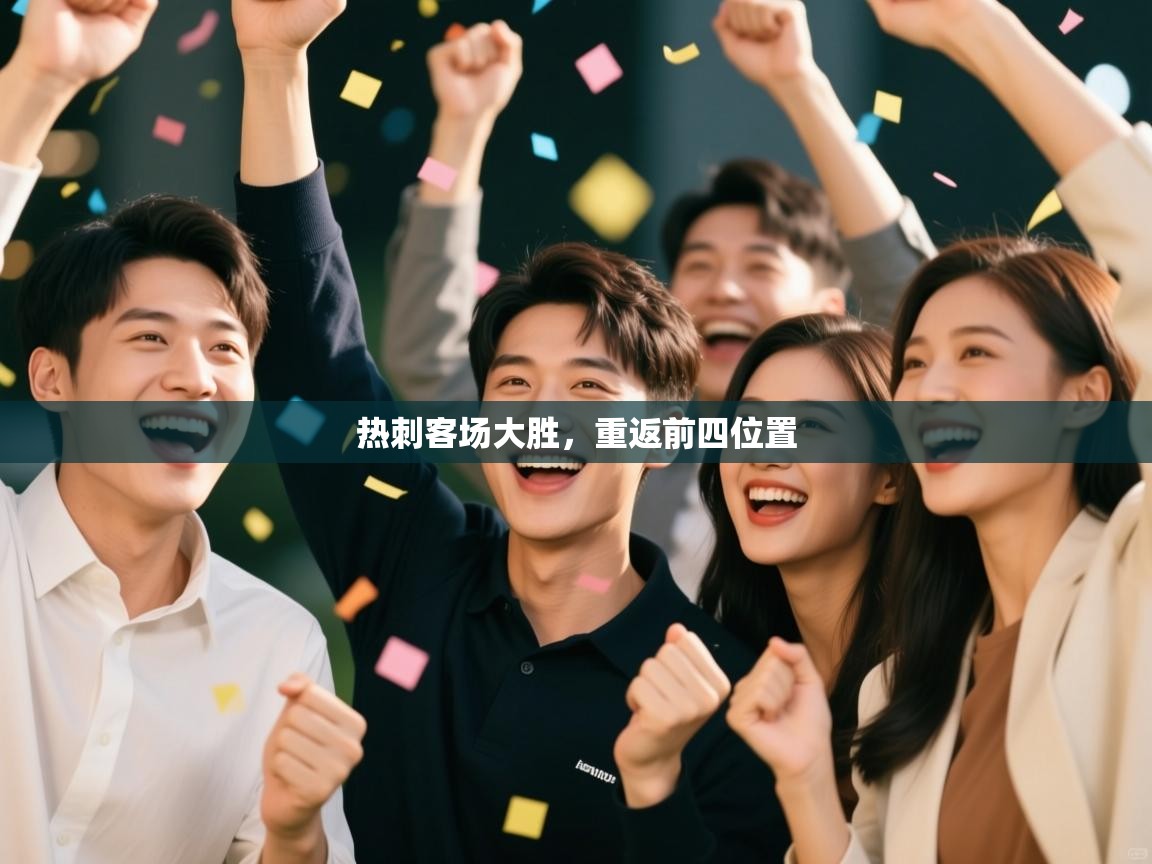 热刺客场大胜，重返前四位置