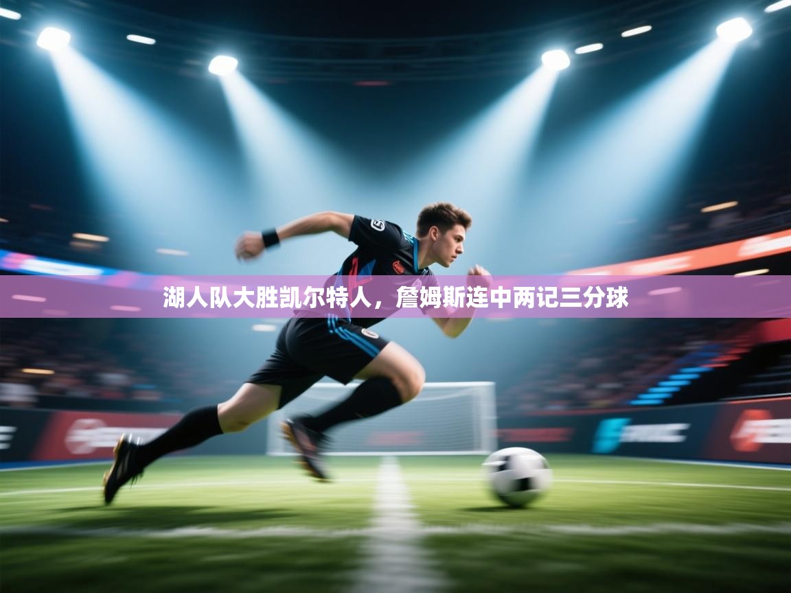 湖人队大胜凯尔特人，詹姆斯连中两记三分球  第1张