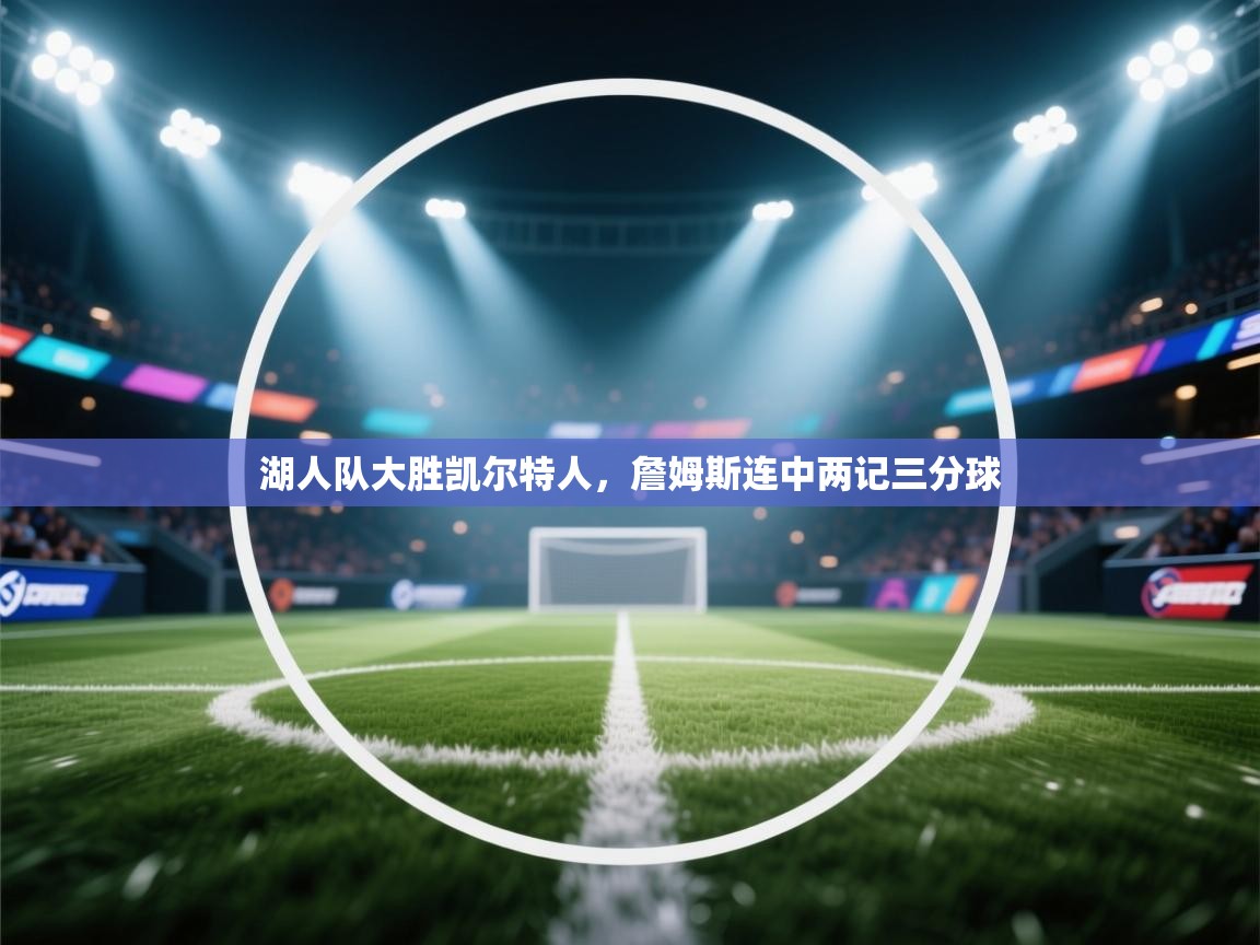 湖人队大胜凯尔特人，詹姆斯连中两记三分球  第2张